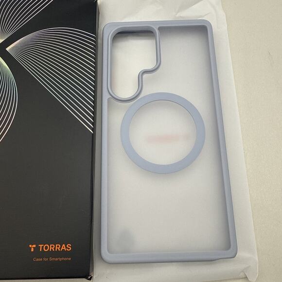 TORRAS Magnetic Shockproof Case for Samsung Galaxy S25 UltraCase Light Blue READ - Picture 13 of 14